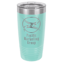 Engraved 20oz Vacuum Insulated Personalized Stainless Steel Tumbler with Lid Personalized Engraved Quality Glass Engraving