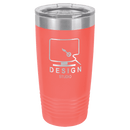 Engraved 20oz Vacuum Insulated Personalized Stainless Steel Tumbler with Lid Personalized Engraved Quality Glass Engraving