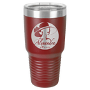 Engraved 20oz Vacuum Insulated Personalized Stainless Steel Tumbler with Lid Personalized Engraved Quality Glass Engraving