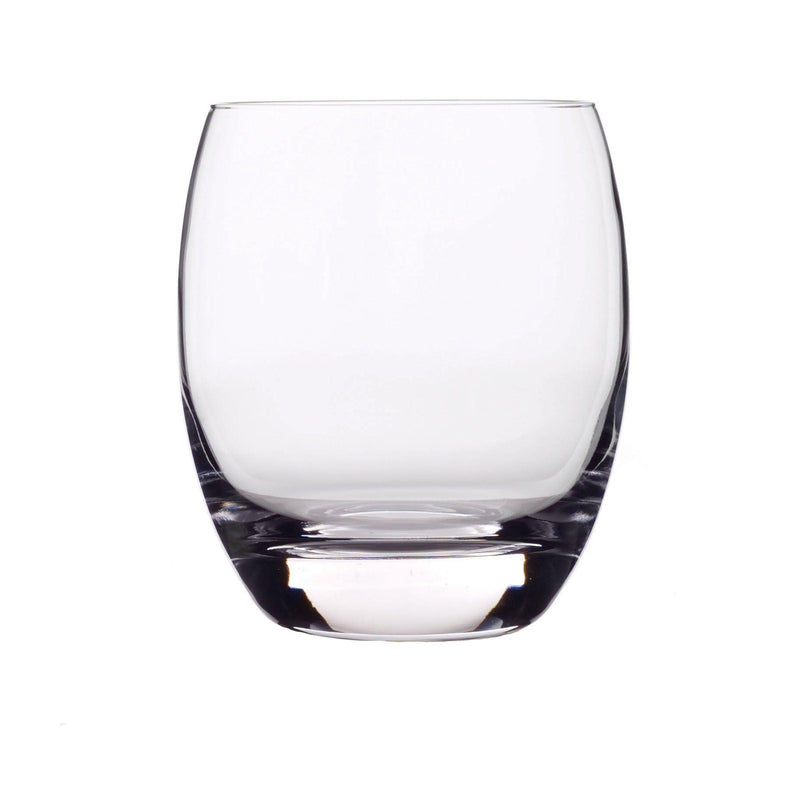 Engraved Luigi Bormioli Crystal Crescendo 15.5 oz DOF Drinking Glasses (Set Of 4) Personalized Engraved Drinkware Quality Glass Engraving