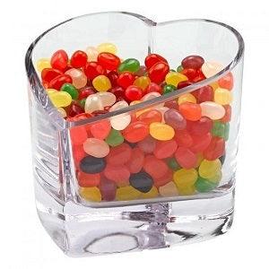 Engraved Crystal Romance Heart Bowl / Votive - 5.5" Item K881 Personalized Engraved Decorative Bowl Quality Glass Engraving