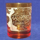 Orange Engraved Bar Glass - 14 oz - Item GS53232-50 Personalized Engraved Quality Glass Engraving