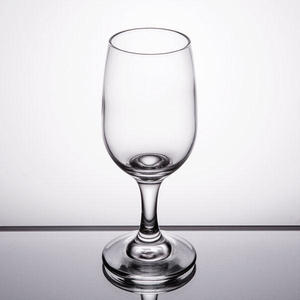 Engraved Libbey 3766 Personalized 6.5 oz. White Wine Glass Personalized Engraved Drinkware Quality Glass Engraving