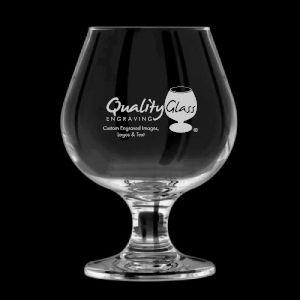 Engraved Brandy Snifter Glass - 9 oz Item 404/3704 Personalized Engraved Quality Glass Engraving