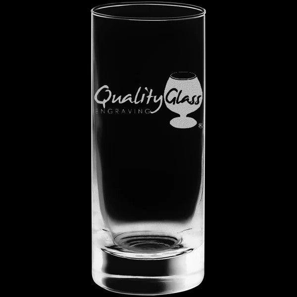 Engraved Straight Up Collins Mojito Bar Glass - 11.5 oz - Item QGE-110/5535611 Personalized Engraved Quality Glass Engraving