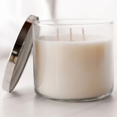 Engraved Scented Personalized Soy Wax Candles 14 oz w/ 3 Wicks Personalized Engraved Candles Quality Glass Engraving