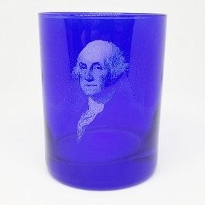 Pre-Engraved Set of Four President Glasses or Candle Holder Item GS53232-04 Personalized Engraved Quality Glass Engraving