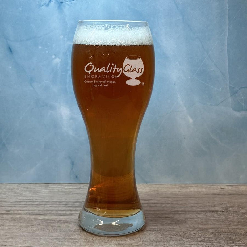 Engraved Giant Beer Glass - 23 oz - Item 207/1611 Personalized Engraved Quality Glass Engraving