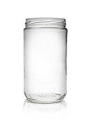 Engraved Paragon Jar with Black Lid & Straw Grommet-24oz- Item 1PART241LN Personalized Engraved Quality Glass Engraving