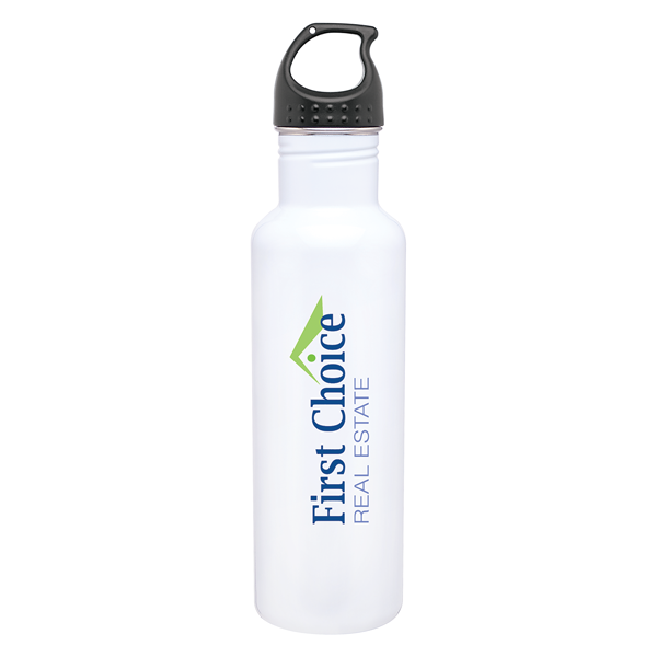 h2go Bolt Stainless Steel Sports Bottle 24oz | Spoke Custom