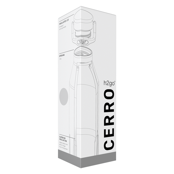 h2go Cerro Stainless Steel Thermal Bottle Personalized Engraved Quality Glass Engraving