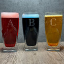 Pre-Engraved Monogram Rossini Crystal 13.5 oz - Item 134A / 07180 Personalized Engraved Drinkware Quality Glass Engraving