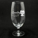 Engraved Stemmed Ice Tea Glass - 15 oz - Item QGE-5534315T Personalized Engraved Quality Glass Engraving