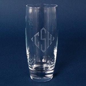 Engraved Crystal Bar Glass - 14.5 oz - Item 167/10233 Personalized Engraved Quality Glass Engraving