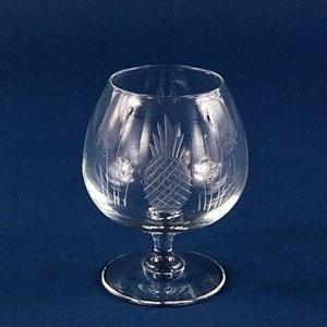 Engraved Citation Brandy Snifter Glass - 12 oz - Item 402/8405 Personalized Engraved Quality Glass Engraving