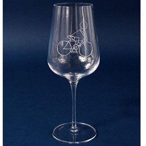 Engraved Intenso Crystal Wine Glass - 25 oz - Item 454/10045 Personalized Engraved Quality Glass Engraving