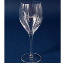 Engraved Magnifico Crystal Wine Glass - 20 oz - Item 424/08960 Personalized Engraved Quality Glass Engraving