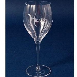Engraved Magnifico Crystal Wine Glass - 20 oz - Item 424/08960 Personalized Engraved Quality Glass Engraving