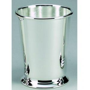 Engraved Silver Plate Mint Julep Cup 11 Oz 4" H - Item 021072 Personalized Engraved Quality Glass Engraving