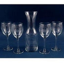 Engraved White Wine Carafe Sets - Item 371-3 Personalized Engraved Quality Glass Engraving