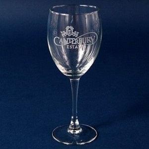 Engraved Montego Wine Glass -10oz- Item 407/GA26063 Personalized Engraved Quality Glass Engraving