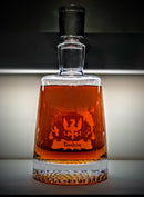 Park Avenue Whiskey, Bourbon or Scotch Decanter - Item K831 Personalized Engraved Decanters Quality Glass Engraving