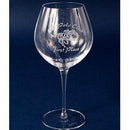 Engraved Vinoteque Robusto Crystal Red Wine Glass - 22 oz - Item 419/09077 Personalized Engraved Drinkware Quality Glass Engraving