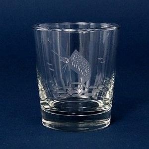 Engraved English Hi-Ball Bar Glass - 13 oz Item 139 Personalized Engraved Quality Glass Engraving
