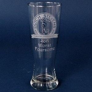 Engraved Pilsner Glass - 20 oz - Item 215/19416 Personalized Engraved Quality Glass Engraving