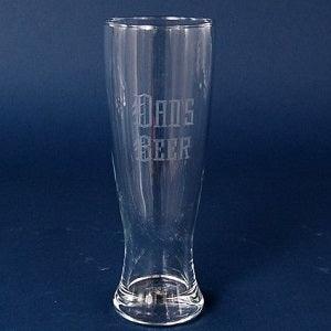 Engraved Pilsner Glass - 23 oz - Item 216/19415 Personalized Engraved Quality Glass Engraving