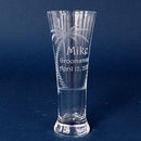 Engraved Luigi Bormioli Pilsner Beer Glass - 15 oz - Item 224/06085 Personalized Engraved Glass Quality Glass Engraving