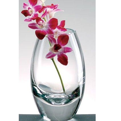 Engraved Radiant Crystal Vase - 11" - Item K2252 Personalized Engraved Quality Glass Engraving