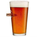 Personalized BenShot Engraved Bullet Pint Glass - 16 oz Item 212/Benshot Personalized Engraved Quality Glass Engraving