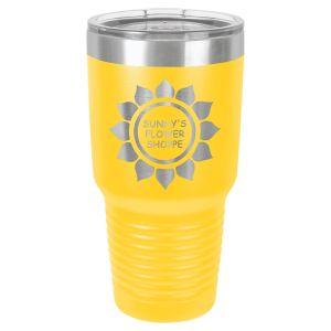 Engraved Insulated Tumbler Customizable 30 oz. Bottle - Item LTM7316 Personalized Engraved Quality Glass Engraving