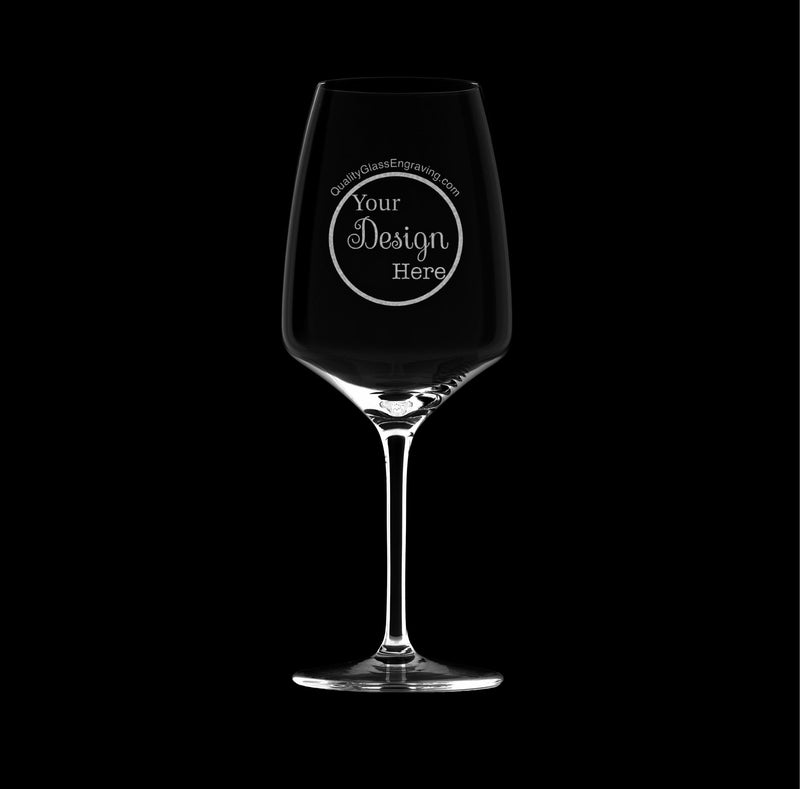 Engraved Experience Cabernet/Bordeaux Wine Glass 21.75 oz. Personalized Engraved Quality Glass Engraving